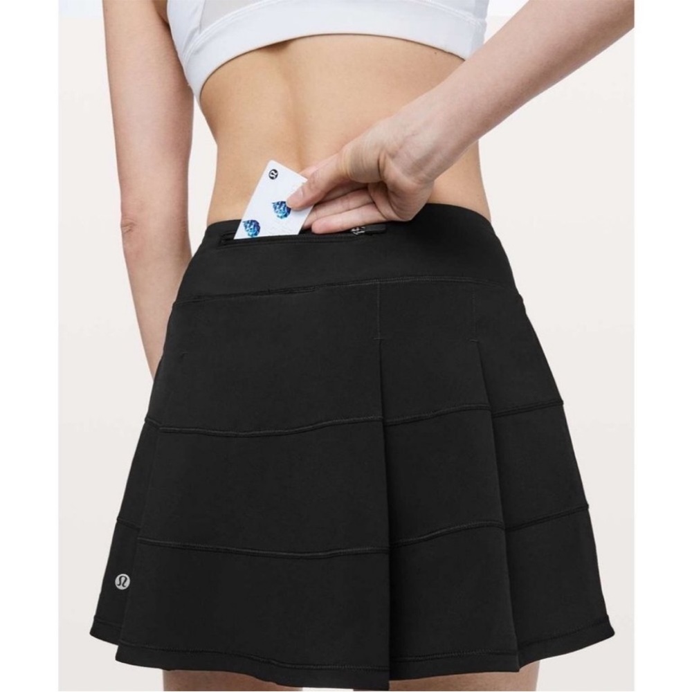 Lululemon Pace Rival Skirt Tall 15" Black